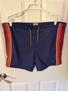 Aviator Nation 5 Stripe Flex Short 32
